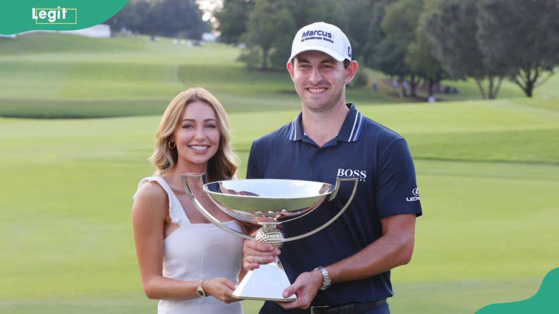 Patrick Cantlay and Nikki Guidish at East Lake Golf Club Patrick Cantlay and Nikki Guidish at East Lake Golf Club