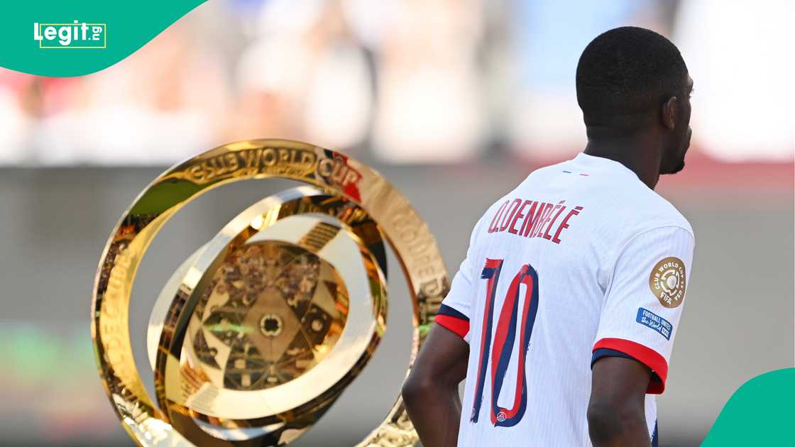 Ousmane Dembele, PSG, Chelsea, MetLife Stadium, East Rutherford, New Jersey, USA, FIFA Club World Cup. Ousmane Dembele, PSG, Chelsea, MetLife Stadium, East Rutherford, New Jersey, USA, FIFA Club World Cup.