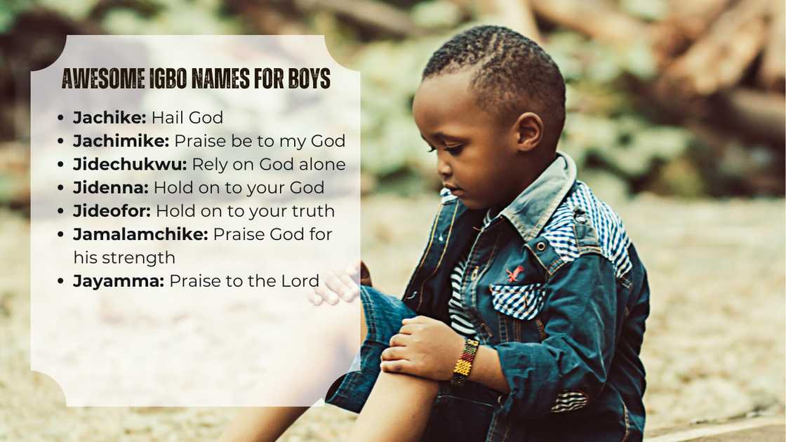 Igbo names for boys Igbo names for boys