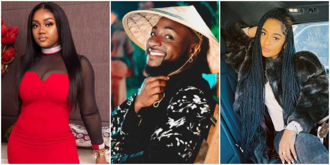 Chioma trends on Twitter as Nigerians react to new loved-up photos of Davido and alleged girlfriend Mya Yafai Chioma trends on Twitter as Nigerians react to new loved-up photos of Davido and alleged girlfriend Mya Yafai