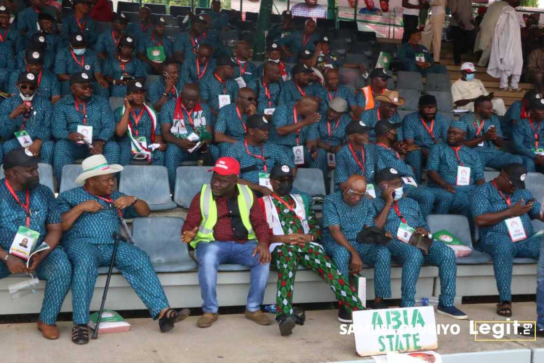 Shehu Sani for Governor, other Banners Surface at Eagles Square. Shehu Sani for Governor, other Banners Surface at Eagles Square.
