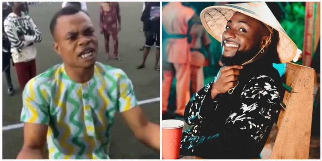 Excited fan meets Davido for the first time, serenades singer with special rendition of 'Fall' Excited fan meets Davido for the first time, serenades singer with special rendition of 'Fall'