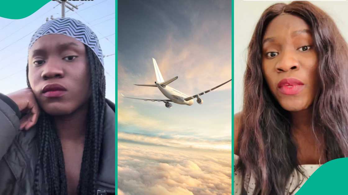 Canada-based lady says she misses her family in Nigeria. Canada-based lady says she misses her family in Nigeria.