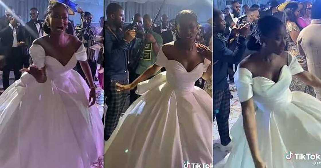 Pretty bride Creates Scene, I wan knack Pretty bride Creates Scene, I wan knack