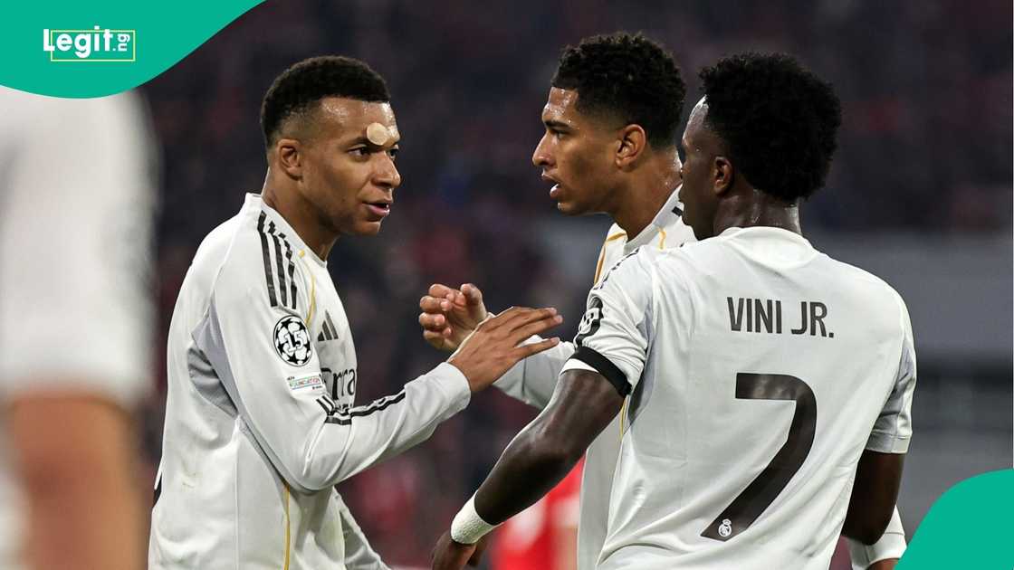 Real Madrid, Florentino Perez, Kylian Mbappe, Vinicius jr, Jude Bellingham, Spain. Real Madrid, Florentino Perez, Kylian Mbappe, Vinicius jr, Jude Bellingham, Spain.