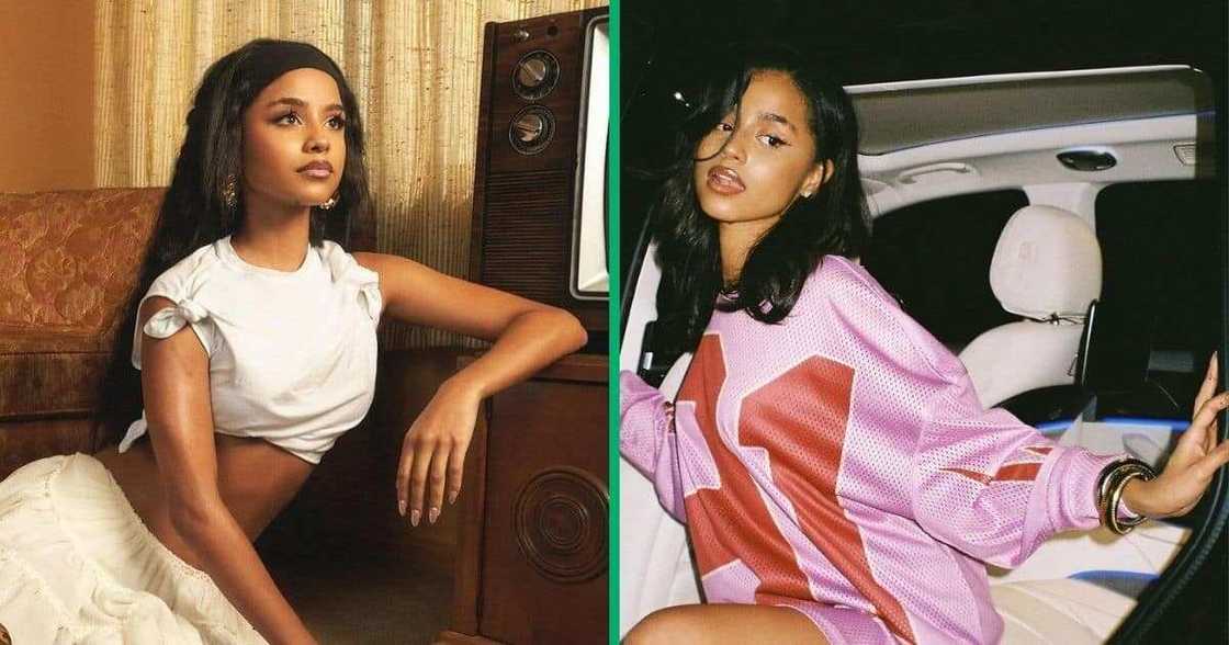 Tyla shared an old video of herself singing Tyla shared an old video of herself singing