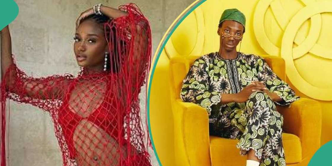 Singer Ayra Starr and skit maker Layi Wasabi Singer Ayra Starr and skit maker Layi Wasabi