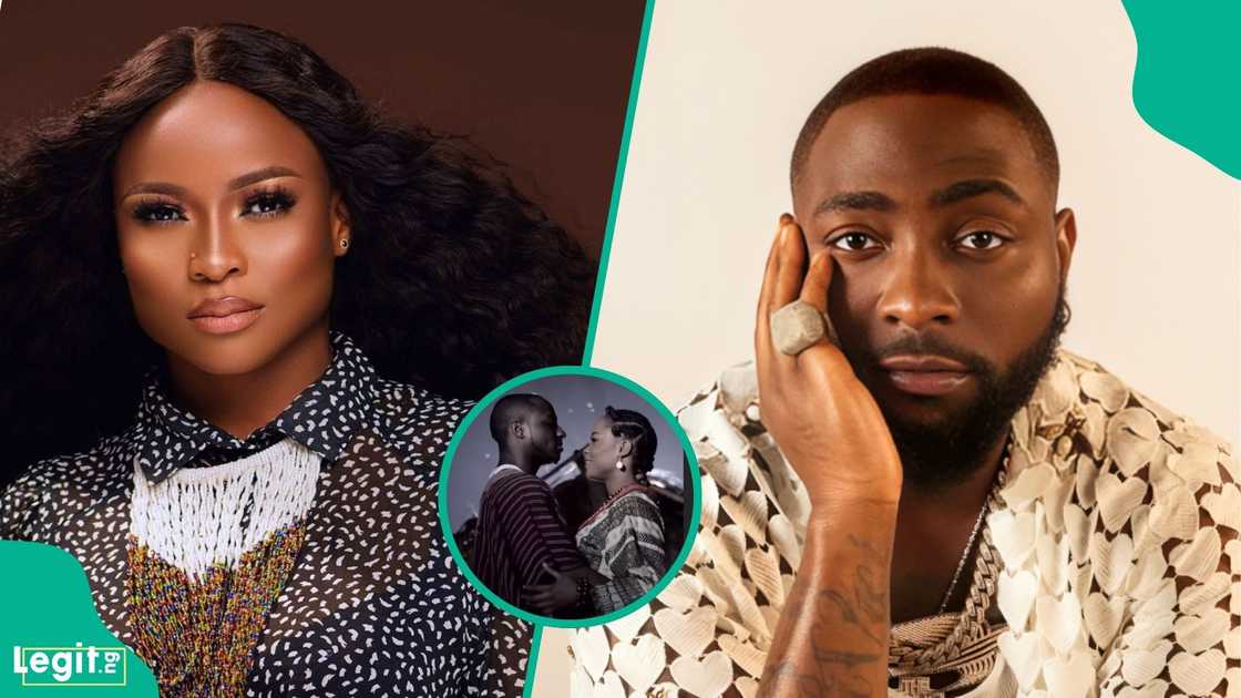 Davido's Aye video vixen denies the singer's claim that she fought with the original model after the shoot