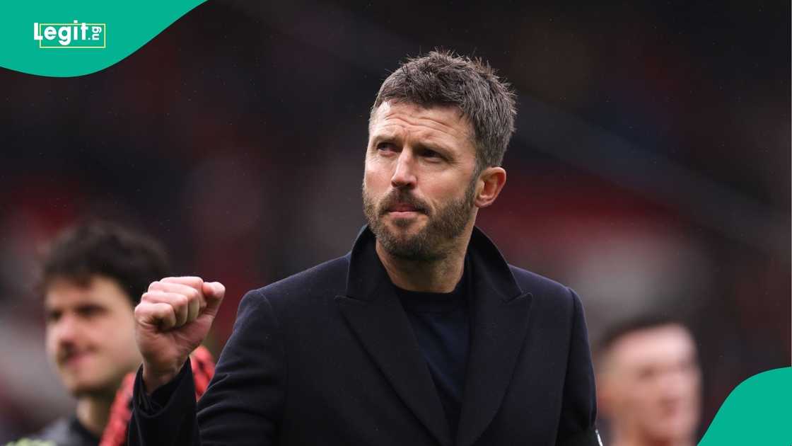 Manchester United, Premier League, England, Ruben Amorim, Michael Carrick, Football.