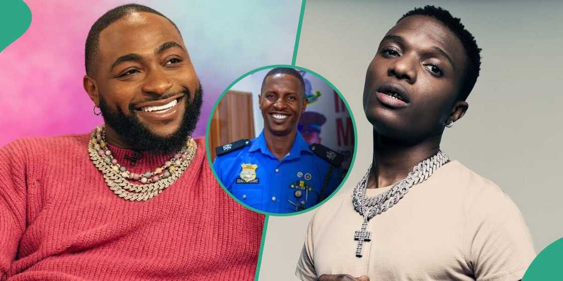 Delta Police PRO says Wizkid has a better voice than Davido. Delta Police PRO says Wizkid has a better voice than Davido.