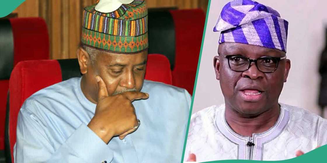 An bankado wata bada tsakanin Dasuki da Fayose