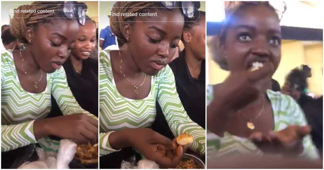 Auchi Polytechnic, fufu with soup, class, colleagues Auchi Polytechnic, fufu with soup, class, colleagues