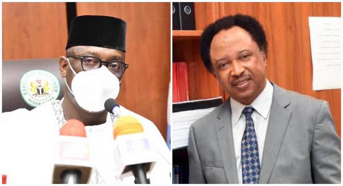 Governor Sani Bello drags Shehu Sani on Twitter