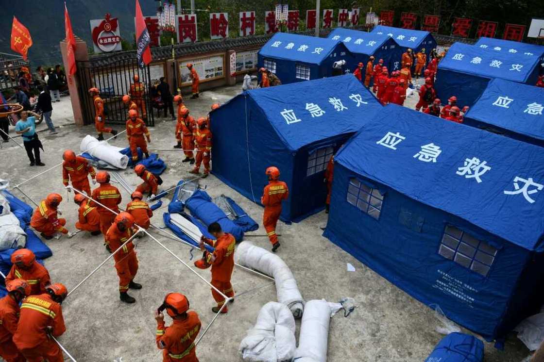 Over 22,000 people have so far been resettled into 124 temporary sites across Ganzi and Ya'an Over 22,000 people have so far been resettled into 124 temporary sites across Ganzi and Ya'an