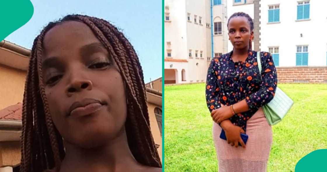 Lady shares details of the call she received from her 'deadbeat' father.