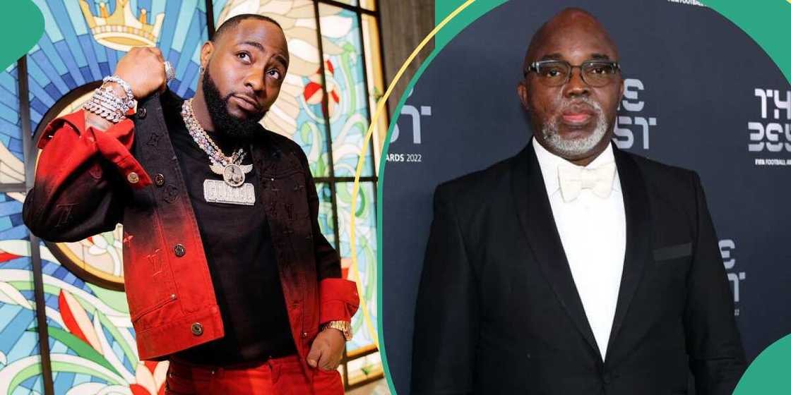Davido agrees to perform free from Amaju Pinnick after settling their issues out of court. Davido agrees to perform free from Amaju Pinnick after settling their issues out of court.