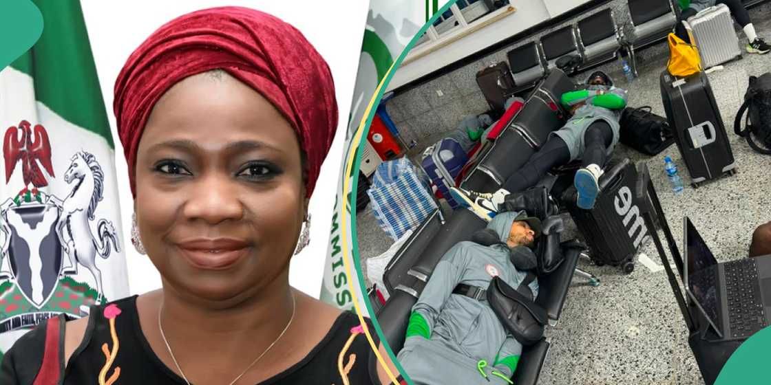 Dabiri-Erewa reacts to Super Eagles' ordeal in Libya Dabiri-Erewa reacts to Super Eagles' ordeal in Libya