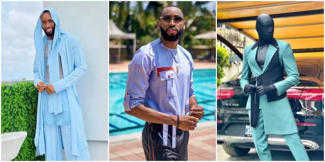 Photos of BBNaija star, Emmanuel. Photos of BBNaija star, Emmanuel.