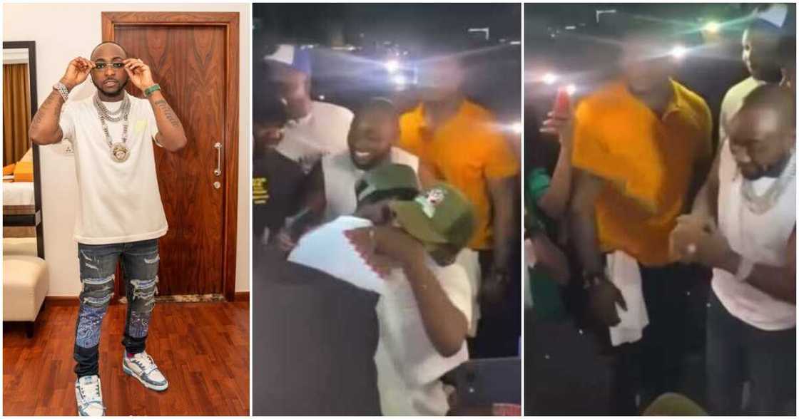 Man proposed to girlfriend, proposal in nightclub, Davido Man proposed to girlfriend, proposal in nightclub, Davido