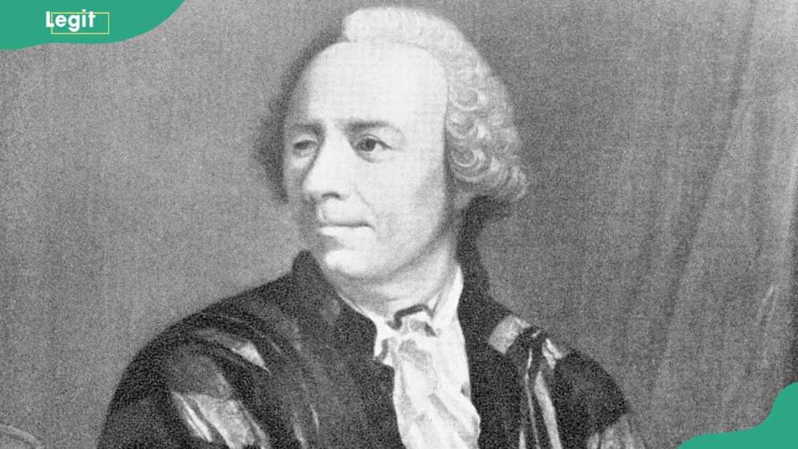 A painting of Leonard Euler A painting of Leonard Euler