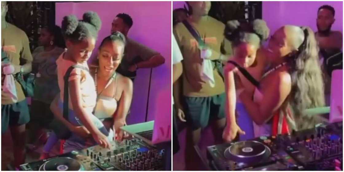 Imade tests her DJ Skills Imade tests her DJ Skills