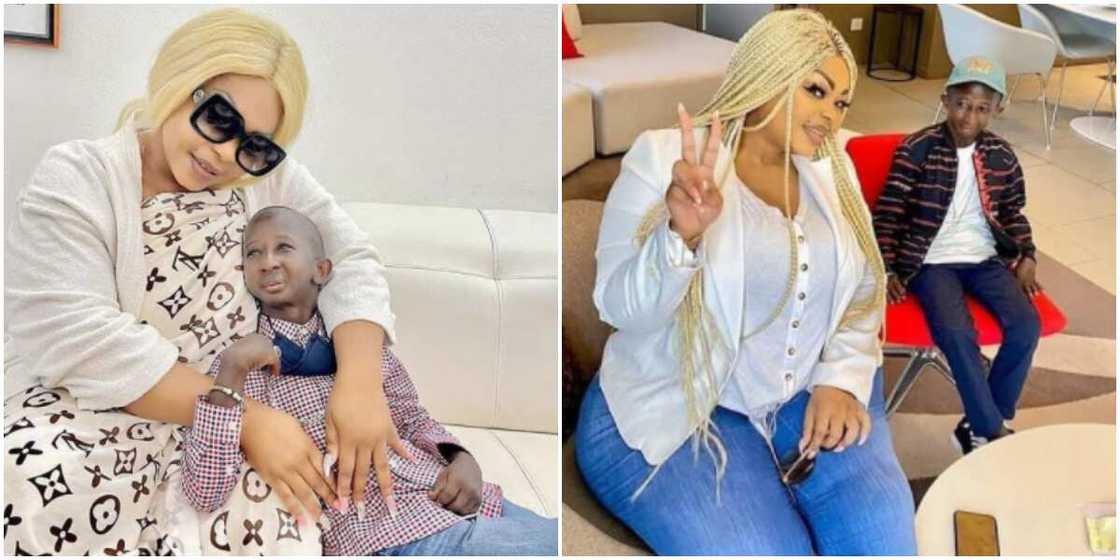 Eudoxie Yao and lover Grand P Eudoxie Yao and lover Grand P