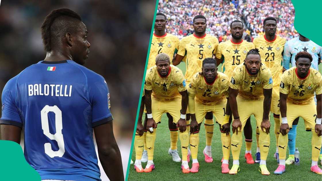 Italy, Mario Balotelli, Ghana, FIFA, World Cup, Football.