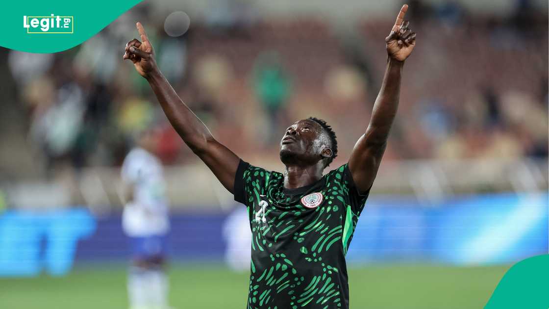 Akor Adams, Super Eagles, Nigeria, Lesotho, Peter Mokaba Stadium, Polokwane, South Africa, 2026 FIFA World Cup. Akor Adams, Super Eagles, Nigeria, Lesotho, Peter Mokaba Stadium, Polokwane, South Africa, 2026 FIFA World Cup.