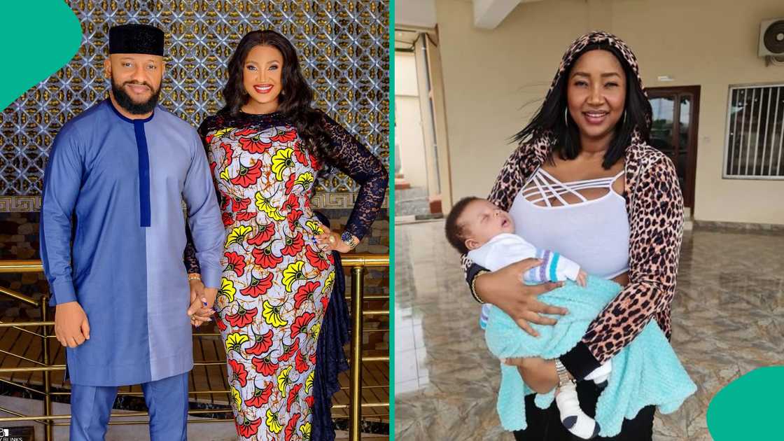 Yul Edochie insists he wants a daughter with Judy Austin Yul Edochie insists he wants a daughter with Judy Austin