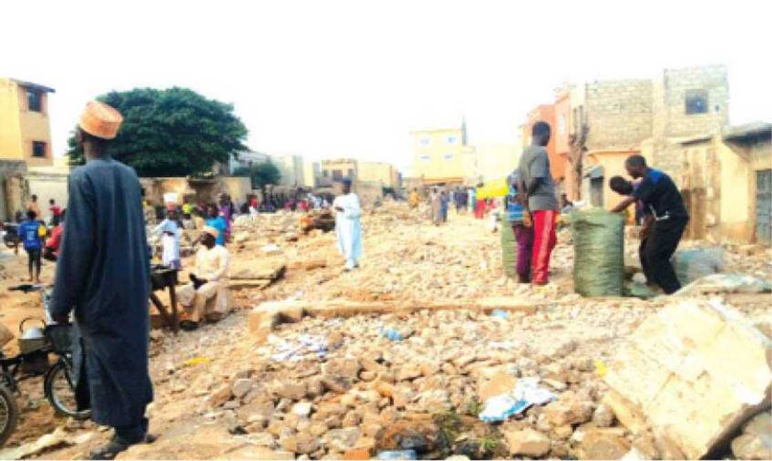 Rusau a Kano: Mahauta sun koka da yadda aka nike shagunansu Rusau a Kano: Mahauta sun koka da yadda aka nike shagunansu