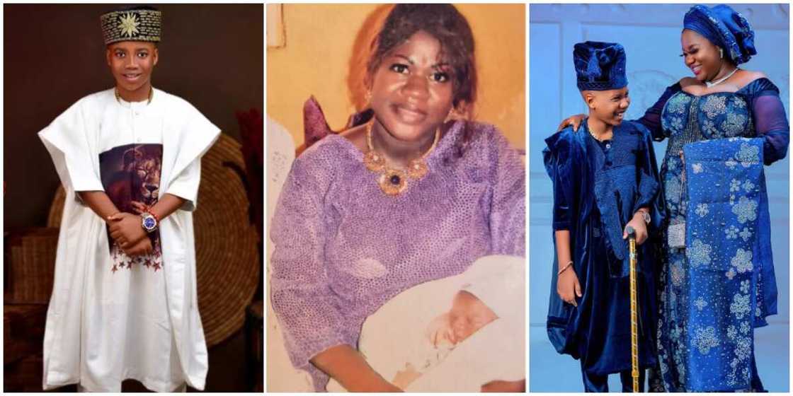 Bisola Badmus and son Bisola Badmus and son