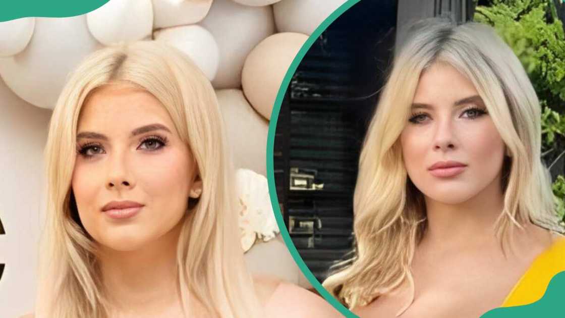 Alexandra Rose posing for a photo Alexandra Rose posing for a photo