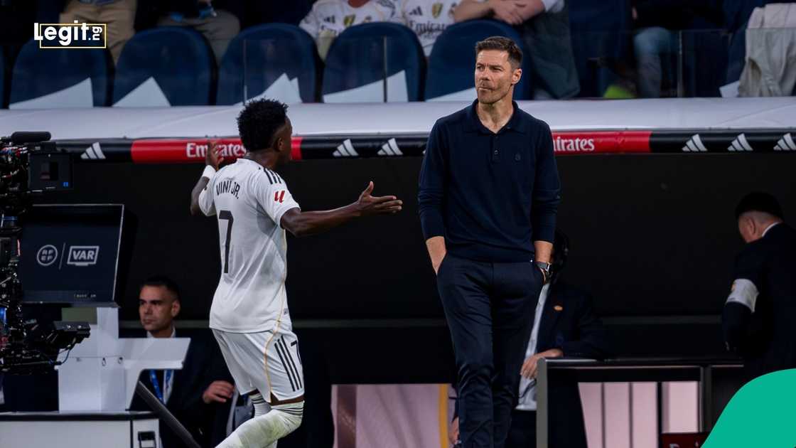Vinicius Jr, Xabi Alonso, La Liga, Real Madrid, Barcelona, El Clasico, Football.
