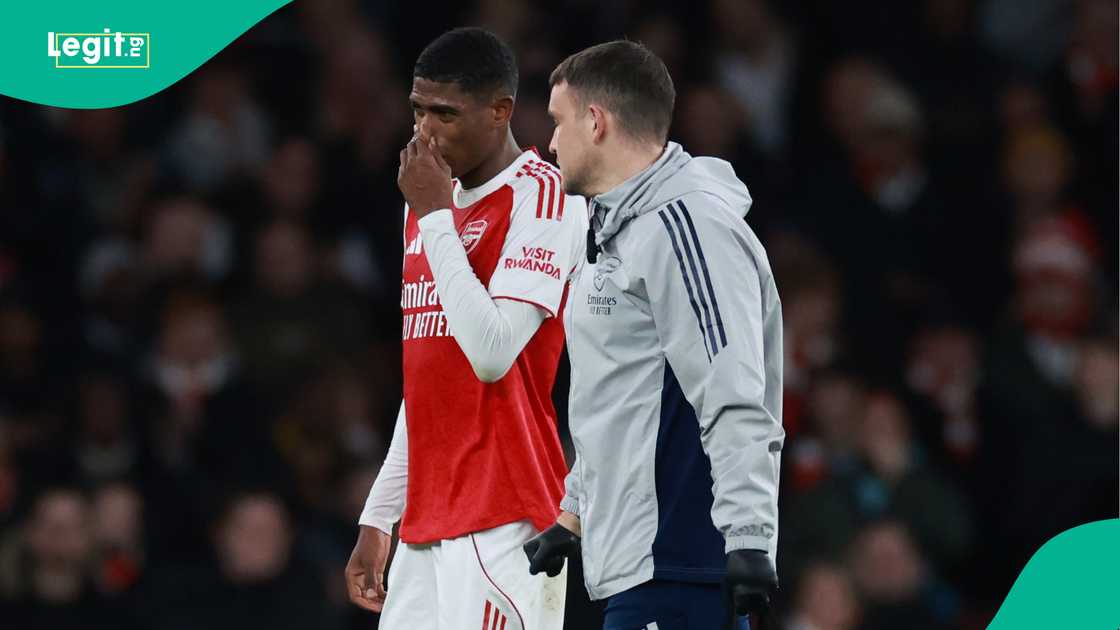 Cristhian Mosquera, Arsenal, Brentford, Emirates Stadium, London, England, Premier League.