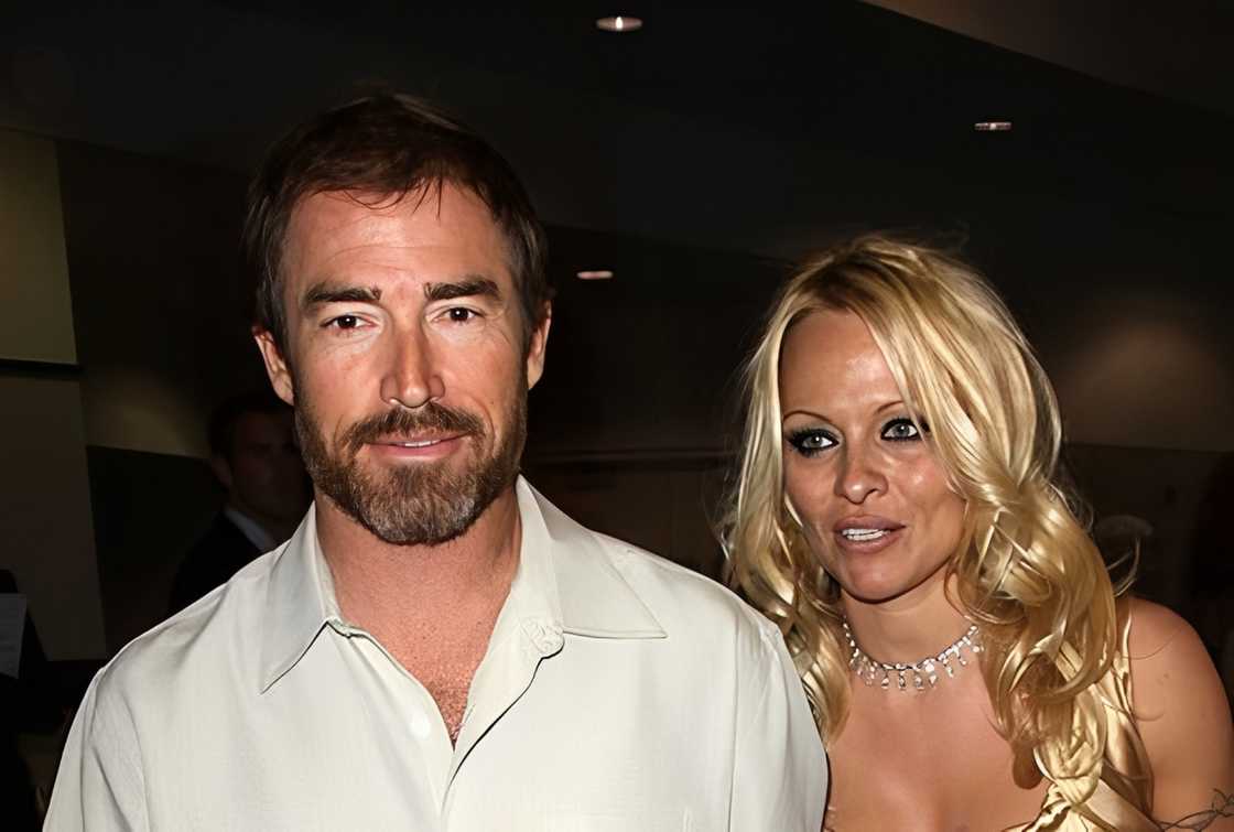Pamela Anderson and Jamie Padgett at Broward County Convention Centre Pamela Anderson and Jamie Padgett at Broward County Convention Centre