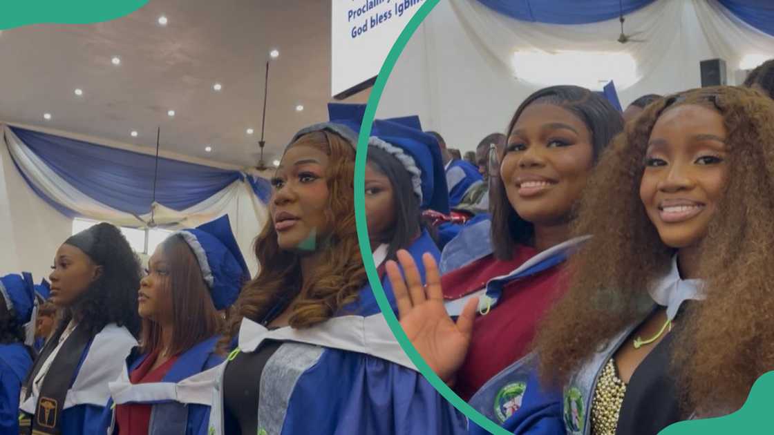 Igbinedion University Okada students during their graduation Igbinedion University Okada students during their graduation