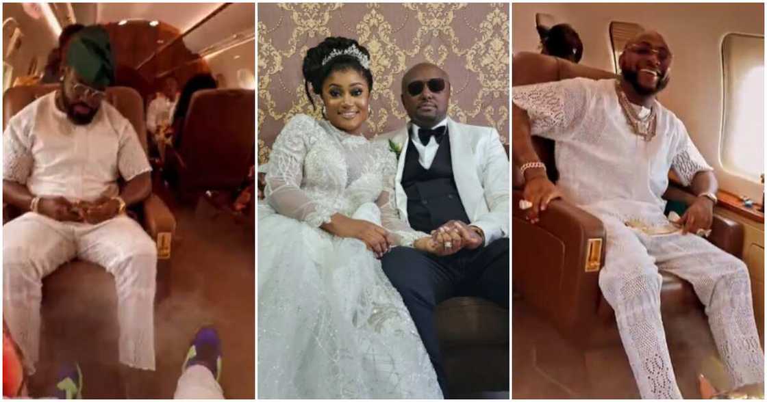 Davido storms Isreal's wedding Davido storms Isreal's wedding
