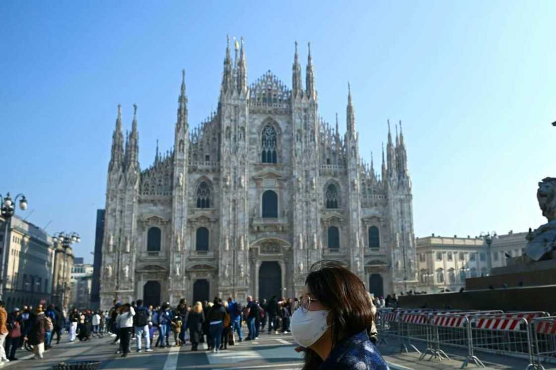 Lombardy sits in a basin between mountains, which means it is poorly ventilated