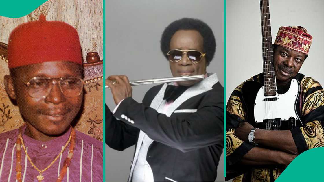 Sunny Ade, Victor Uwaifo and Osabede