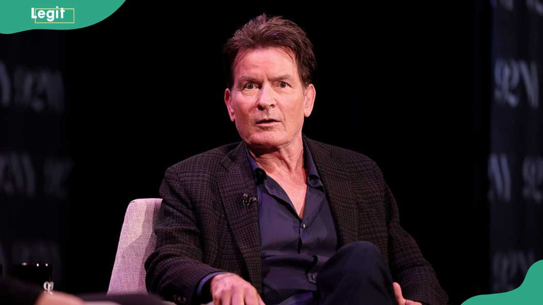 Charlie Sheen attends an event in New York