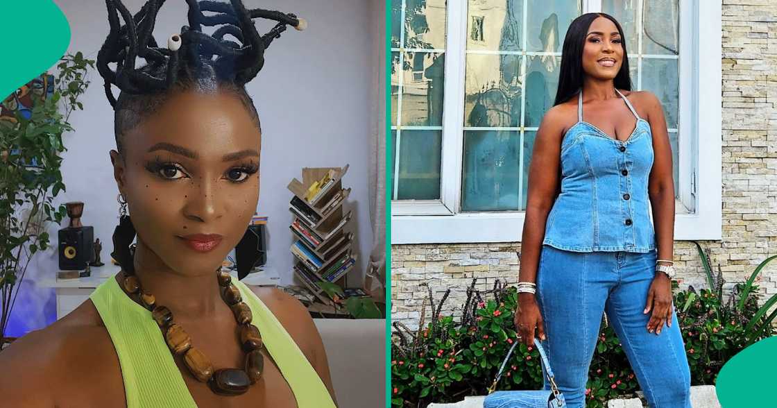 Eva Alordiah blows hot at Linda Ikeji Eva Alordiah blows hot at Linda Ikeji