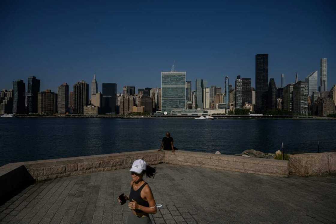 The United Nations headquarters in New York City The United Nations headquarters in New York City