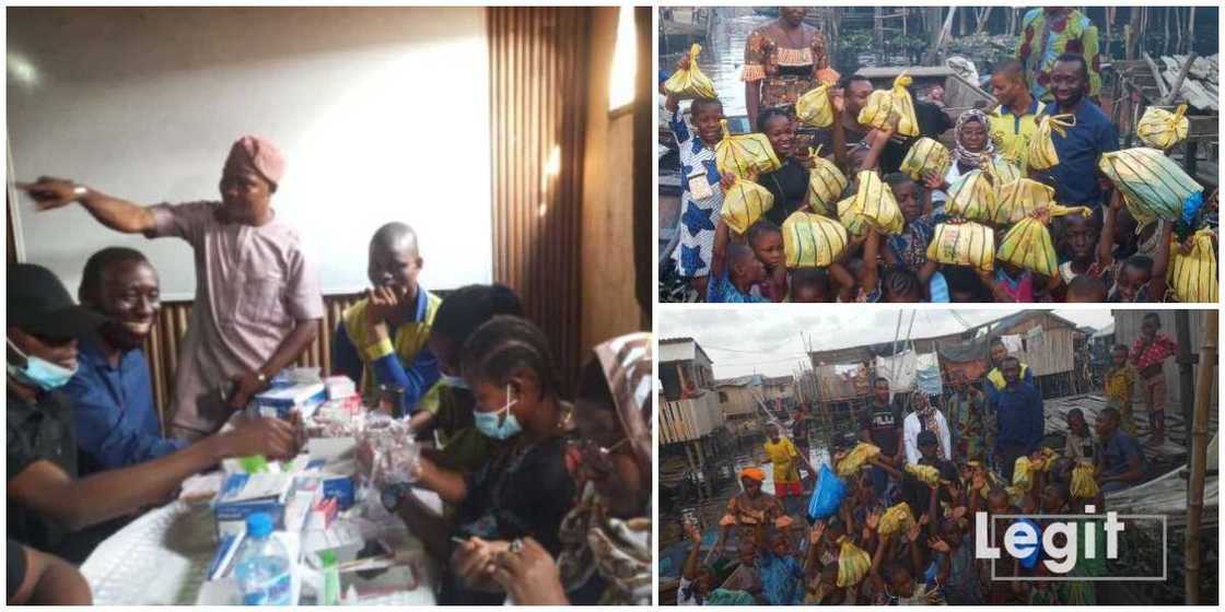 Man surprises 50 families in slum with food items and medical support Man surprises 50 families in slum with food items and medical support