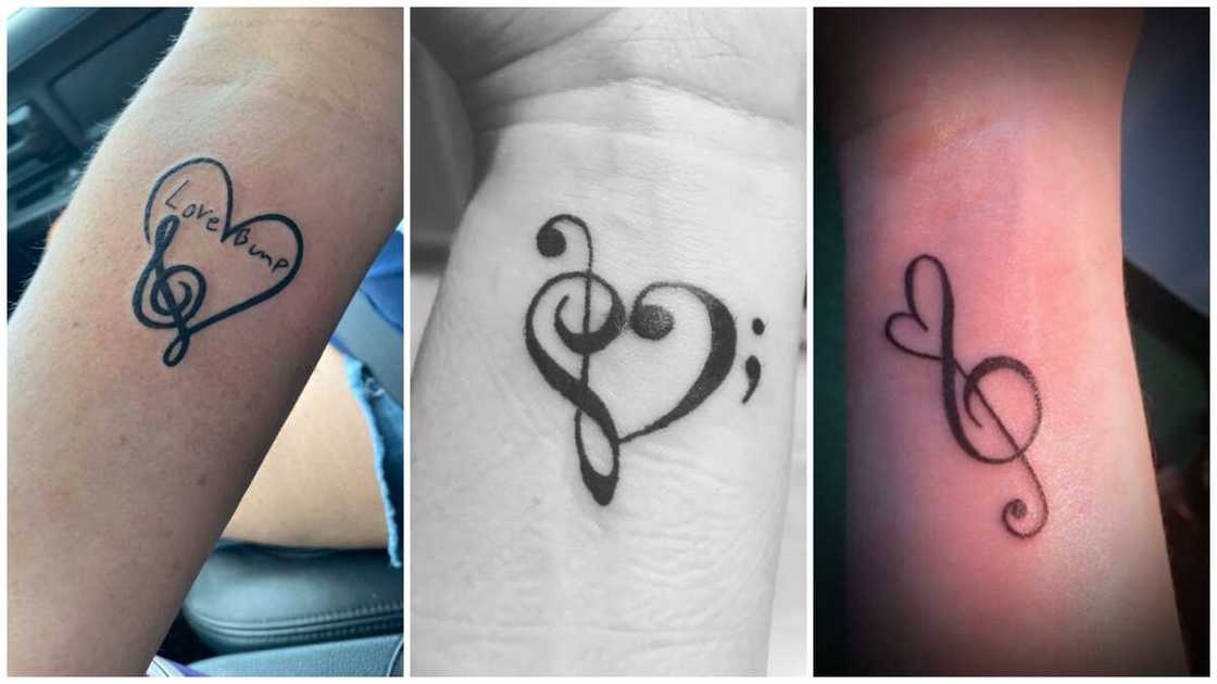 music tattoos music tattoos