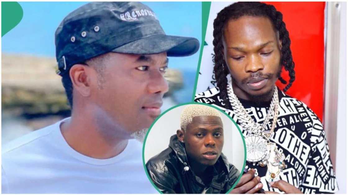 Naira Marley/Mohbad/Reno Omokri Naira Marley/Mohbad/Reno Omokri
