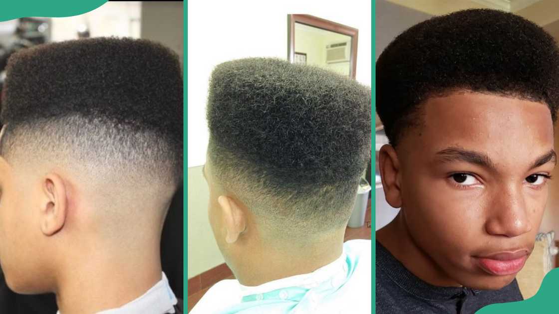 Flat top fade