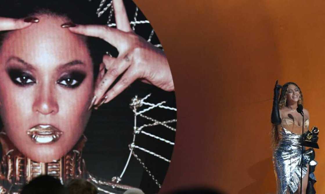 Beyonce picked up a Grammy Award in 2023 for her album "Renaissance" Beyonce picked up a Grammy Award in 2023 for her album "Renaissance"