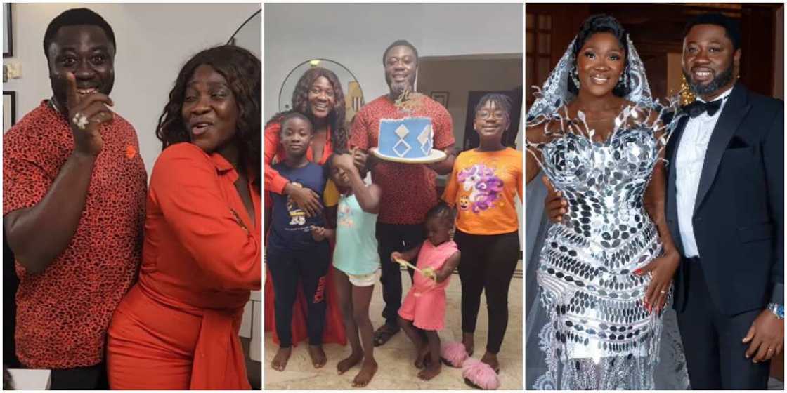 Mercy Johnson and husband Prince Okojie/ Mercy Johnson celebrates husband Prince Okojie on Father's Day