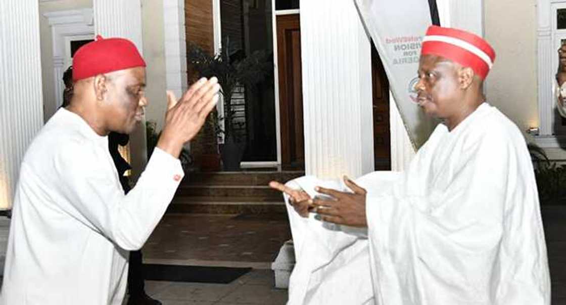 Wike da Kwankwaso. Wike da Kwankwaso.