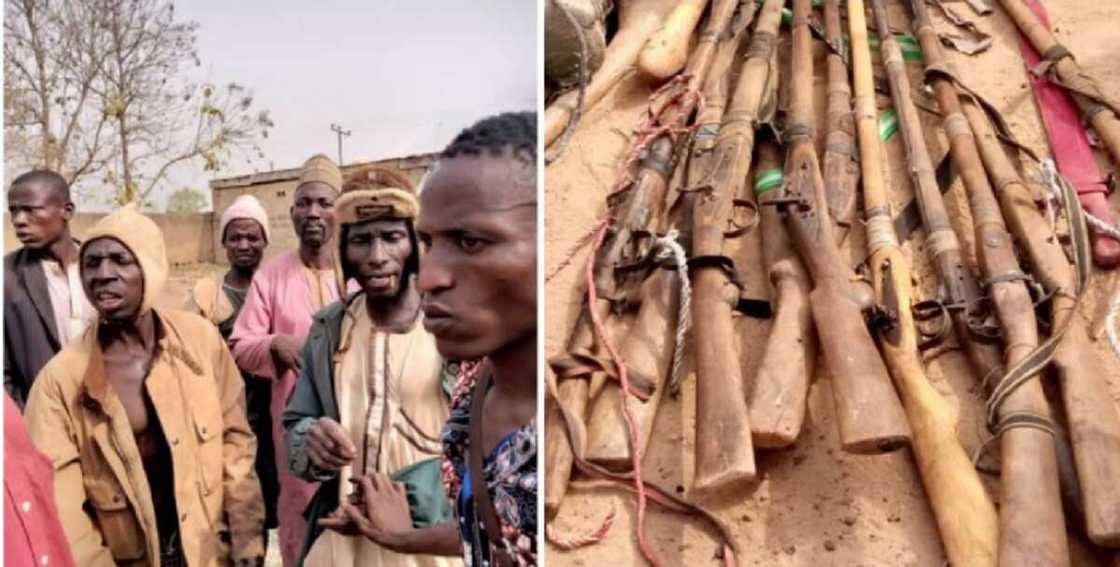 An kama matasa 'Hausawa' dauke da makamai a Oyo An kama matasa 'Hausawa' dauke da makamai a Oyo